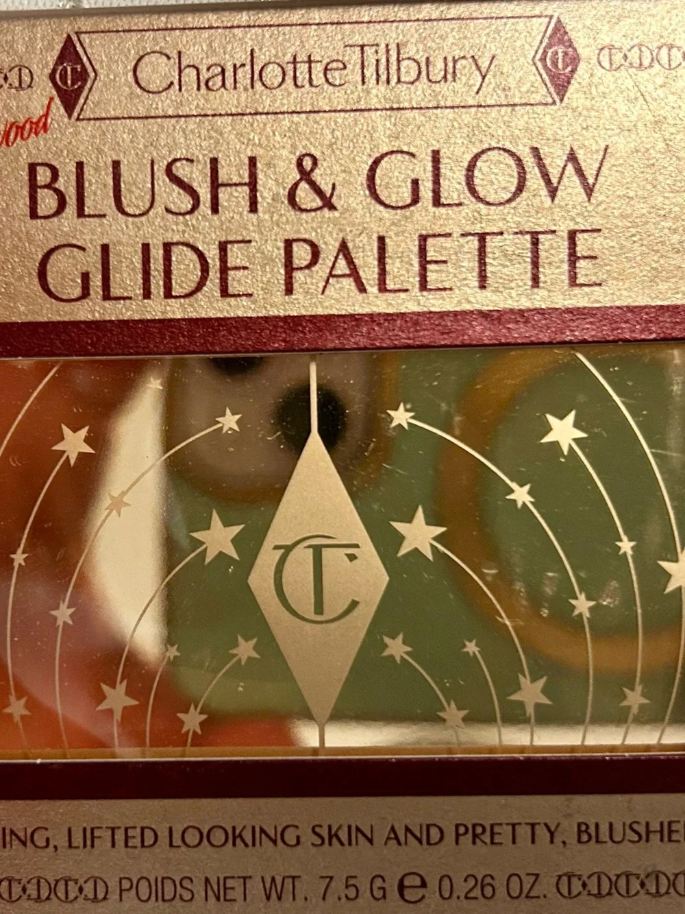 Charlotte Tilbury Blush & Glow Palette — Rose, Peach, Gold